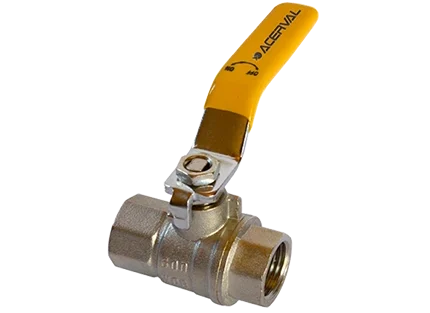 Válvula de Esfera Monobloco em Latão Passagem Plena NPT PN-40