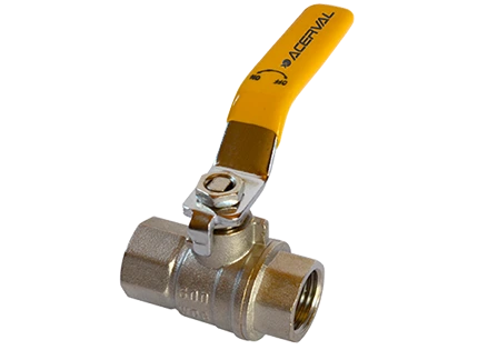 Válvula de Esfera Monobloco em Latão Passagem Plena NPT PN-40